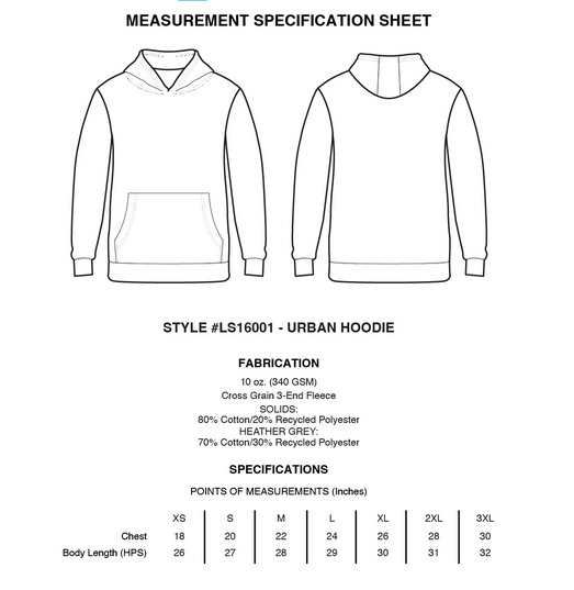 ADULT BOLT GRADIENT PREMIUM HOODIE