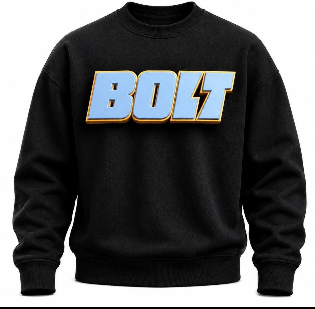 NEW ADULT REIMAGINED BOLT CREWNECK SWEATER