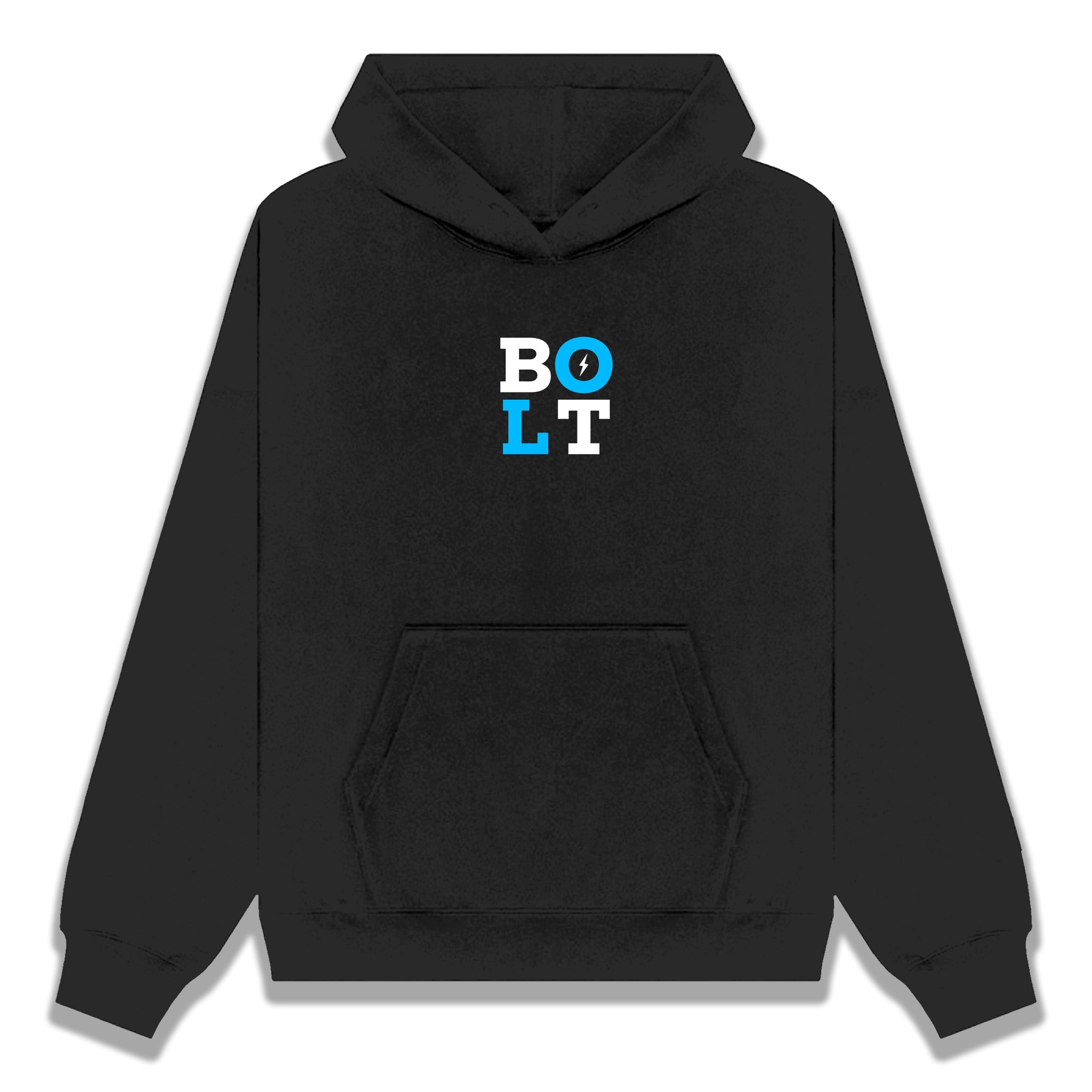 ADULT BOLT STACKED PREMIUM HOODIE