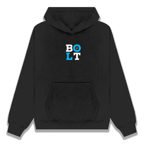 ADULT BOLT STACKED PREMIUM HOODIE